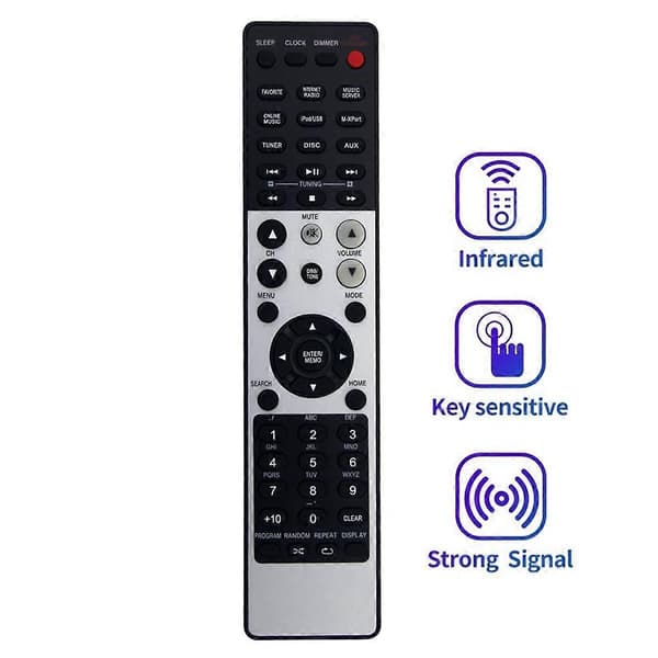 RC009CR Erstatningsfjernbetjening til M-CR603 Netværks CD-Receiver