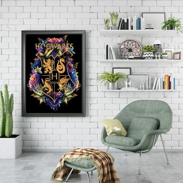 (30x40cm) Timanttimaalaus Harry Potter -teema 30 x 40cm, Tim