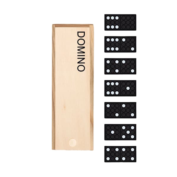 MidOcean Domino Sæt One Size Træ Træ Træ One Size Wood One Size