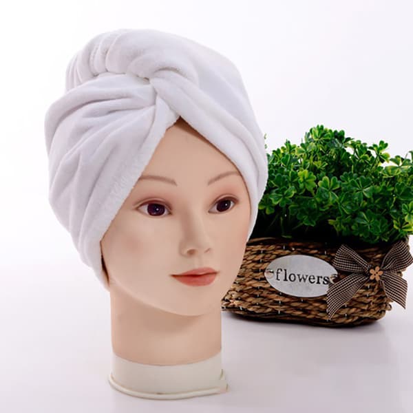 Hurtigtørkende Hårturban - Mikrofiberhåndkle for Spa, Hjem, Bad