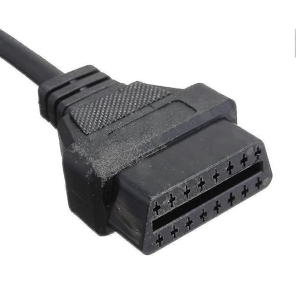 22-benet OBD1 til 16-benet OBD2 konverterkabel til Toyota diagnostisk scanner
