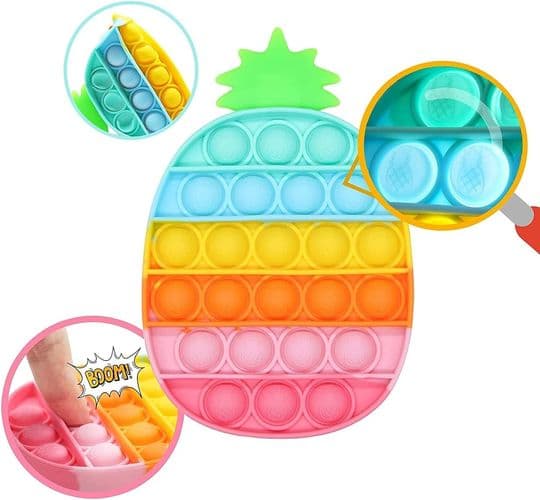 Pop It Ananas Jordgubbe Among Us, Pop It Fidget Popper