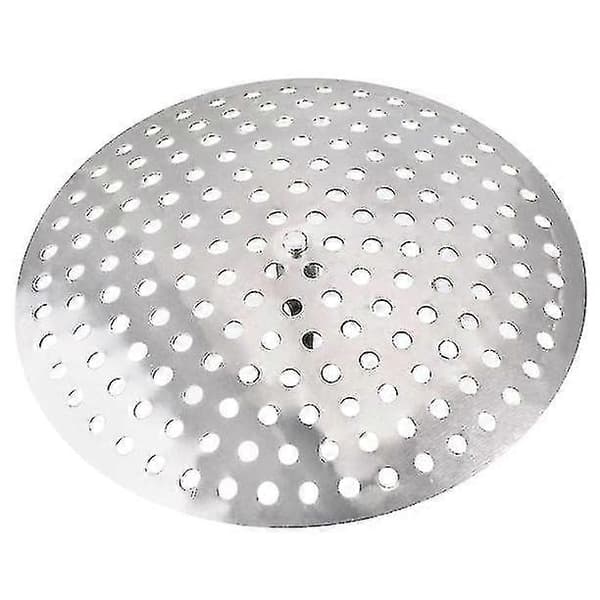 2-pakning Platt Rund Design Vaskesil i Rustfritt Stål