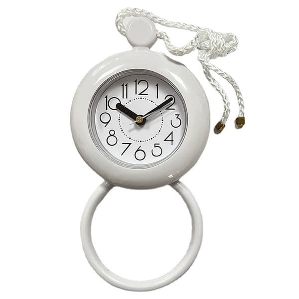Waterproof Bathroom Clock Can Be Hung with a Sense