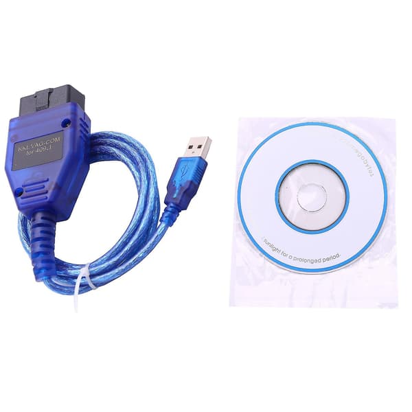 USB KKL 409.1 Interface 409.1 409.1 KKL USB Diagnostikkabel - OBD2 Værktøj til hele {DB} blå blue