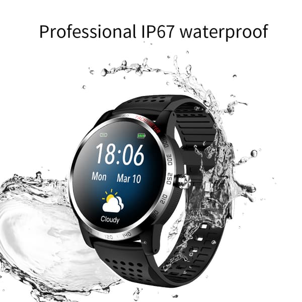 Smartwatch med blodtryks- og pulsmåler