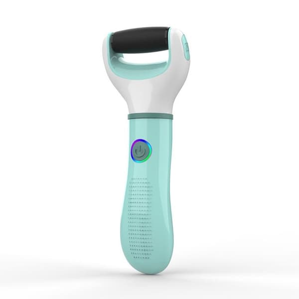 Electric Foot File for Calluses, Electric Grinder with Replaceable Rollers, Sea Green