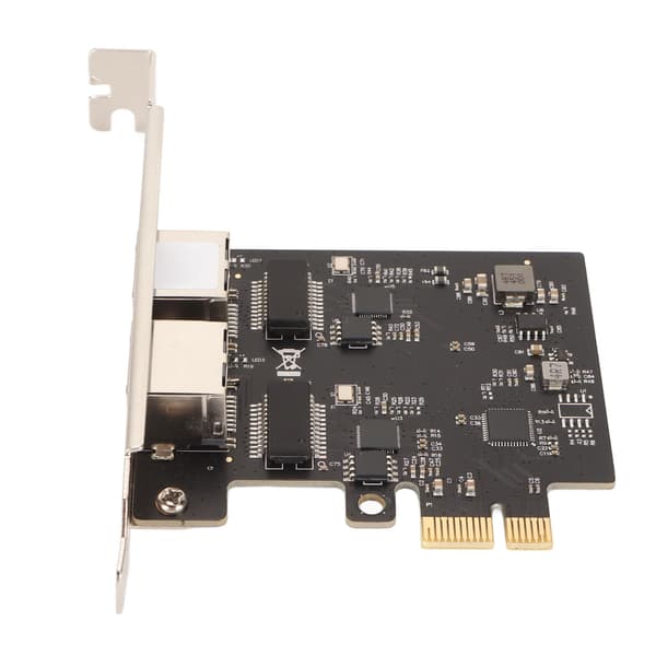 PCIe 2.5G netværkskort dobbeltport RTL8125B 2500M 1000M computer netværksadapterkort til stationær pc