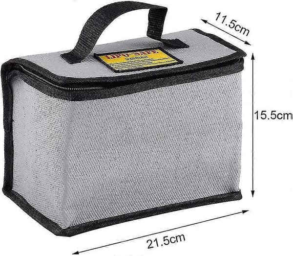 Lipo Guard, Flamskyddad LiPo Batterisäkerhetsförvaring, Skyddsväska