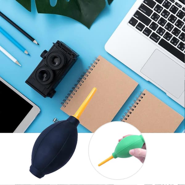 Leak-proof Dust Blower, Wide Application, Portable Rubber Blower with Quick Recovery for Daily Use Blue Blue