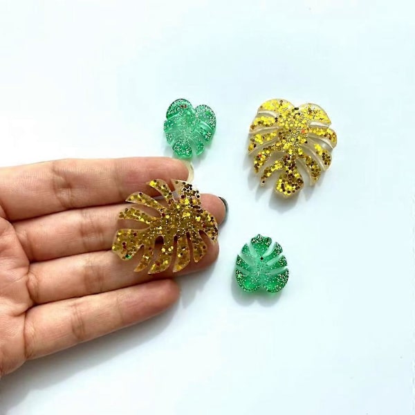 Epoxy Resin Leaf Shape Pendant Silicone Mold DIY Craft Jewelry Making Tool