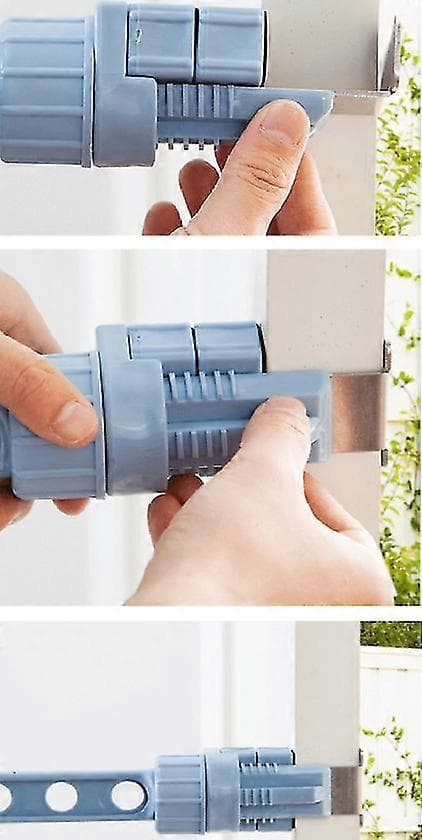 Plug-in Hengekrok 5 Hull Multifunksjonell Henger for Innendørs Bruk (3 stk, Grønn + Rosa + Blå)