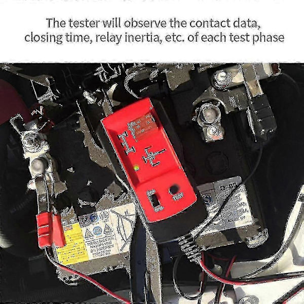 Relætester 12v Universal Elektronisk Bilkredsløbsdetektor Batteritjekker Bilreparationsværktøj Stjernelys