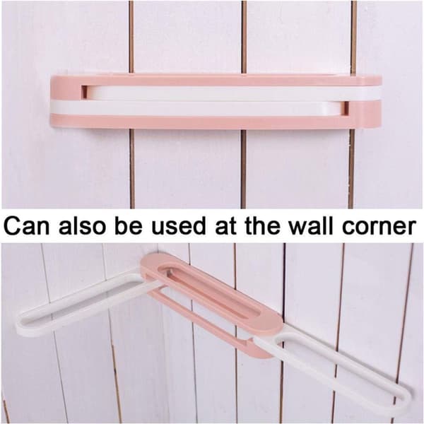 Punch-free slipper rack for hanging shoes 3 in 1