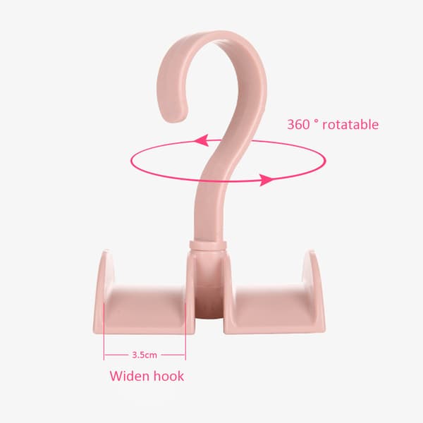 Rotatable Wardrobe Hanger Swivel Storage Hanger Closet Coat Rack Bag Hook