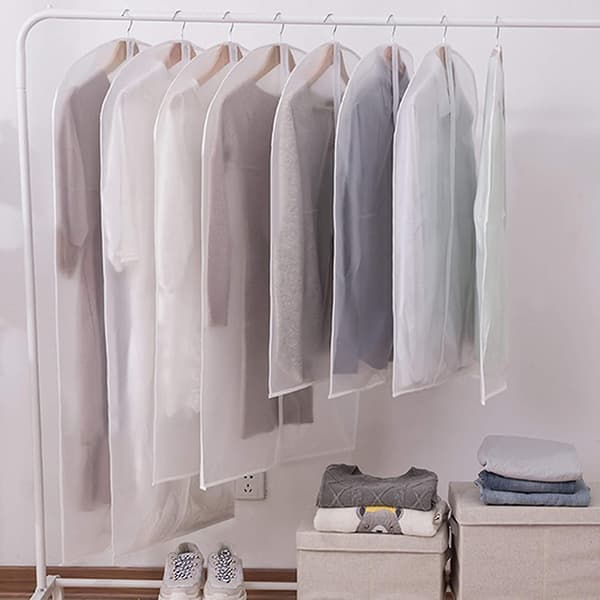 3-pack garment bag for storing clothes, suits and dresses