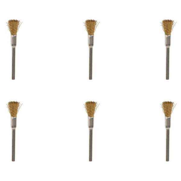 6X Metal Rust Polishing Brush Motorcycle Cleaning Tool S