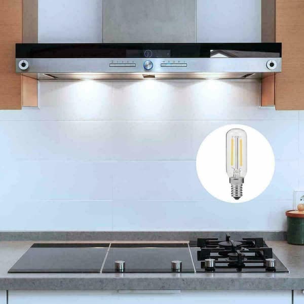 T45 LED-lampe til emhætte, 2 watt, 3V E27 - 1 stk. | Energieffektiv og langtidsholdbar