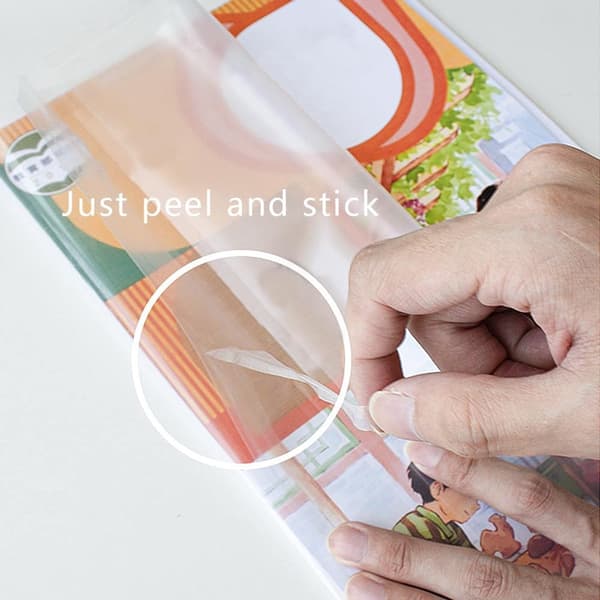 Book Cover - 10 Pcs Transparent A4 Notebook Covers Insert Folders Paper Protectors_yu