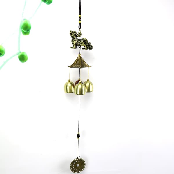 Kirin Wind Chime Alloy Bronze Bell Hanging Wind Chime
