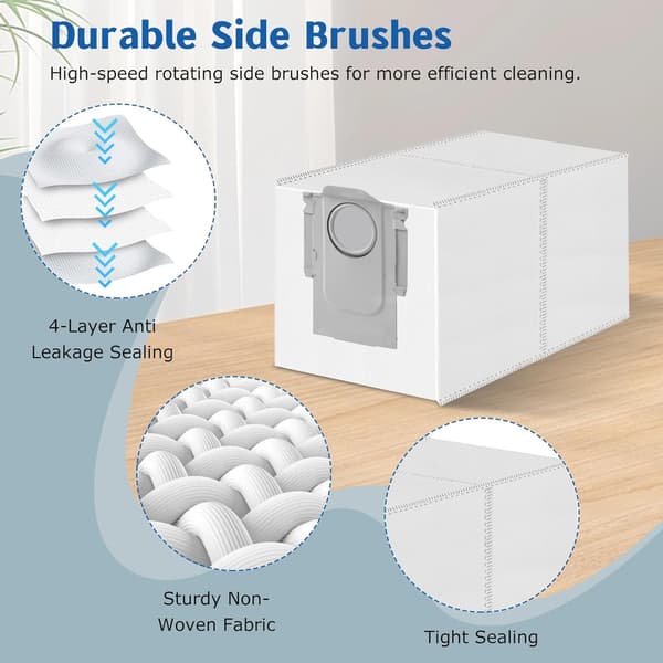Replacement kit for Roborock Qrevo series robot vacuum - QV35A/QV35S, QR598/QR798, complete accessory set for optimal cleaning