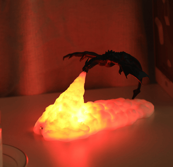 3D-printet rakettilddrage lysroman og eksotisk gaveele