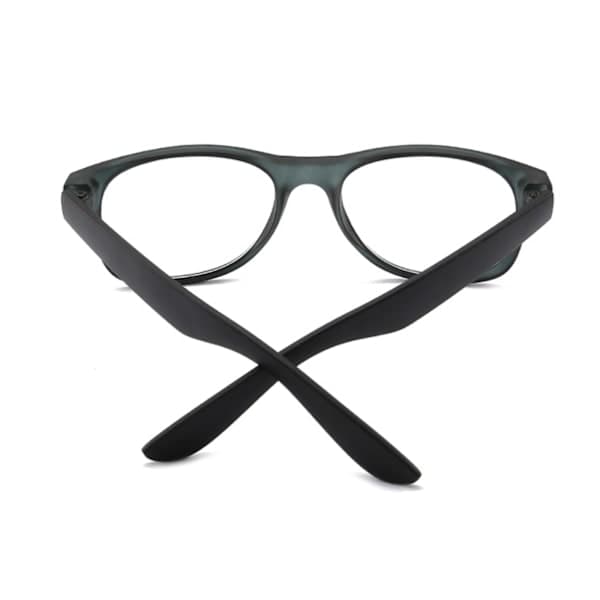 Sorte Wayfarer Læsebriller Styrke 1.0 Briller sort