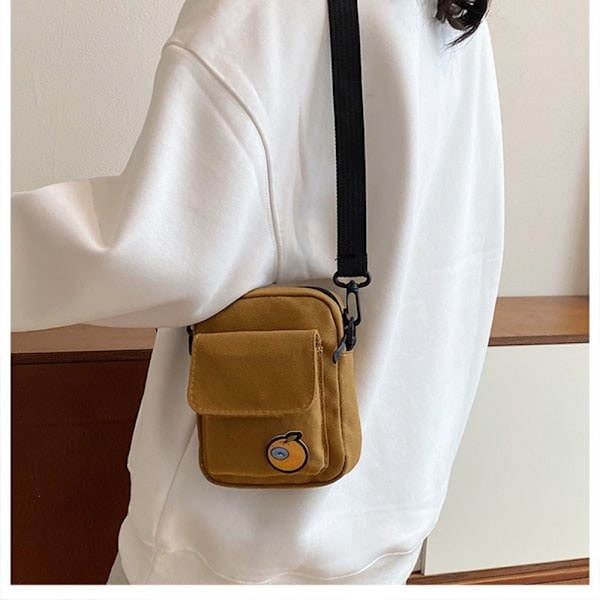 Shoulder Bag Canvas Bag BLACK Black