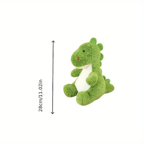 Plysdyr Dinosaur Sidde, Julegave, Søde Plysdyr, Dinosaur Dukker grøn grøn green