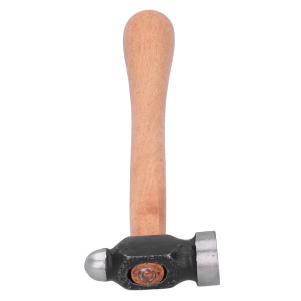 Ball Peen Hammer with Wooden Handle for Household, Jewelry Making, and Processing