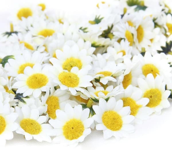 Kunstige Gerbera-Margeritter til DIY Bryllupsfest - 100 stk.