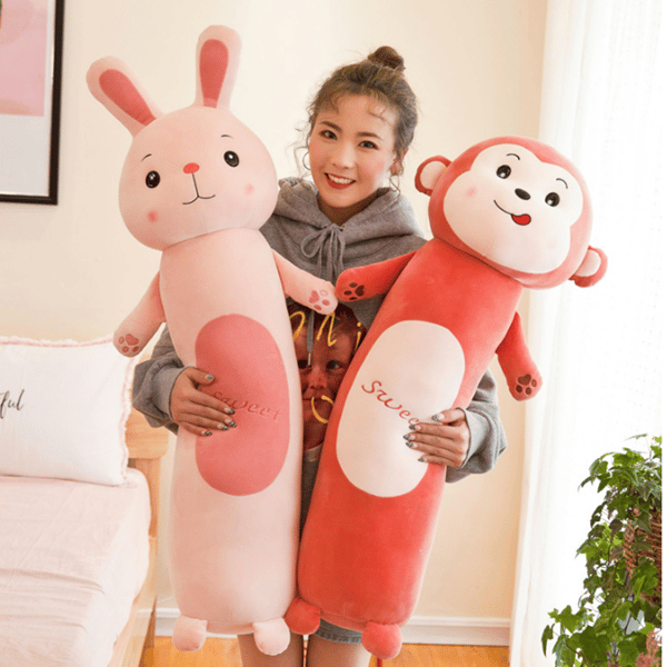 Giant Large Plush Cartoon Sleeping Hugging Pillow, Cozy Soft L