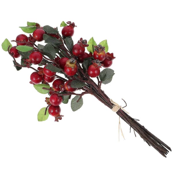 Artificial Flower Arrangements Artificial Berries Fruit Pomegranate Twigs Artificial Plant Decor