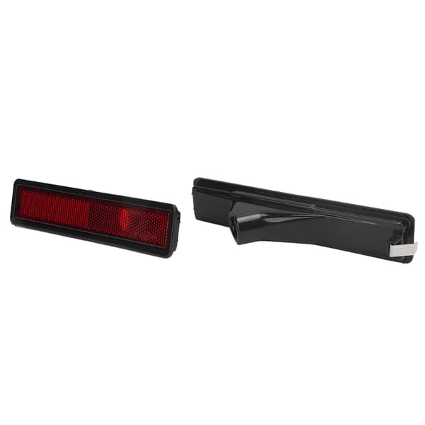 2pcs Front Side Marker Light Lens Cover 63141377849 Replacement for E30 E32 E34 318i 325i 525i 735i Red