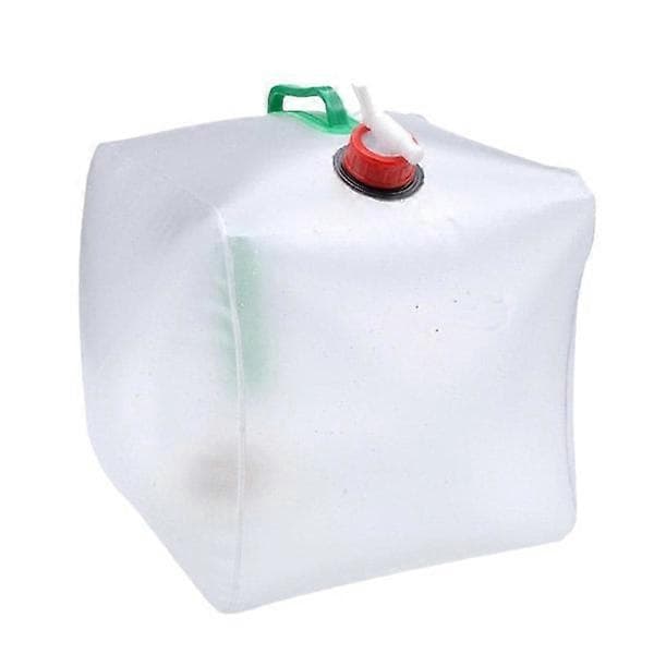 TG Vandkande med hane, sammenklappelig - 20 L Transparent