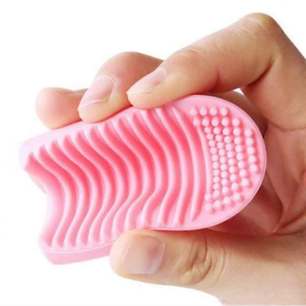 3 Pieces Makeup Brush Cleaning Egg for Cleaning Various Brushes