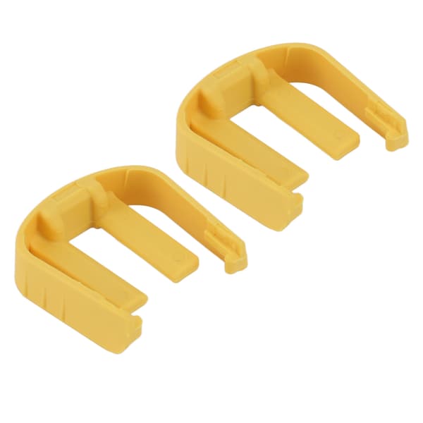 2 ST Bilrengörare Snabbkoppling Spänne Lättviktig ABS Högtryckstvätt C-Clip Spänne för Karcher K2 K3 K7 Gul