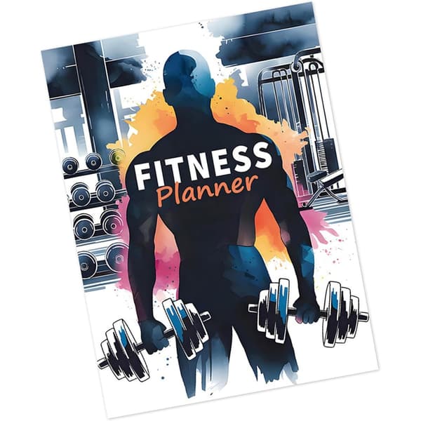 Fitness Planner Notebook: Din ultimative træningslog og træningsdagbog til at spore dine fremskridt