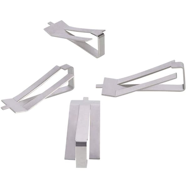 4-pak opgraderede Ender 3 glasbedfjedreklips Stabile platformsklemmer til Creality Ender 3 Pro Ender 3S Ender 5 Pro