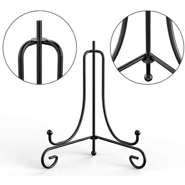 Metall Displayställ 6 Tum Fotoställ, Bildramställ, 5-pack [DB]