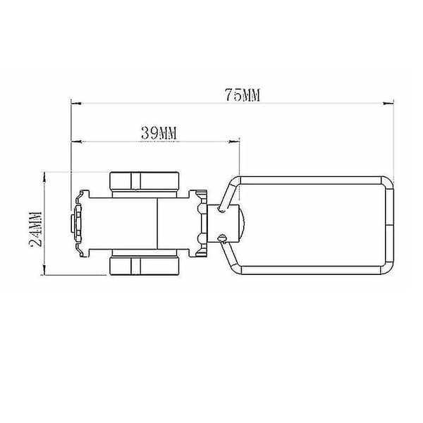 Camping Gas Saver Plus Gas Converter Shifter Refill Flat Tank Conversion Adapter Camping Gas Adapter Valve, guld