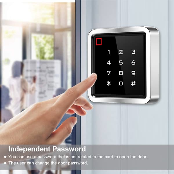 IP65 Waterproof Access Control 125KHZ RFID Card Reader Touch Password Door Opener