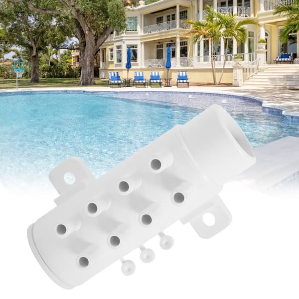 Spa Varm kilde badekar PVC Vandrør 8 Port VVS Manifold Vandseparator Tilbehør