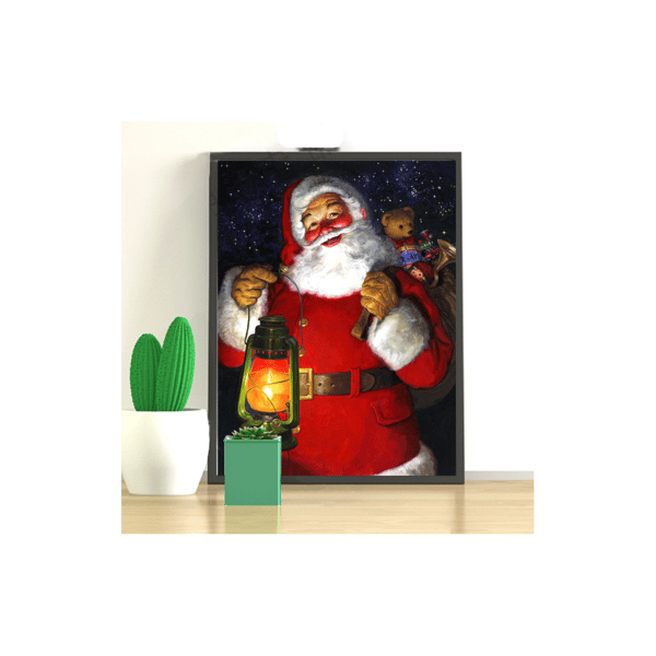 5D Diamantmaling Full Diamant Julekolleksjon DIY Spesial 30*40cm