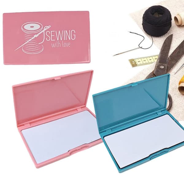 Magnetic Needle Storage Box Sewing Needle Storage Case Pink Pink