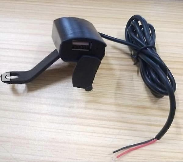 Motorcycle Electric Car Waterproof Mobile Phone USB Charger With Indicator Light Motorcycle Electronics Accessories