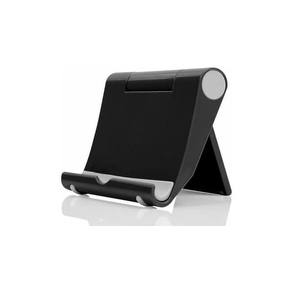 Universal Foldable Mobile Phone Holder, 1-pack, Black, Size 10x8 cm