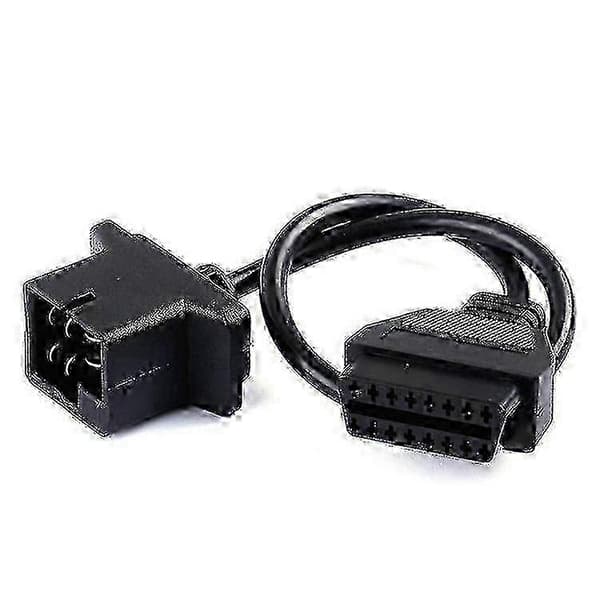 OBD til OBD2-adapterkabel 6-benet til Chrysler Jeep Dodge motordiagnostik szrh21