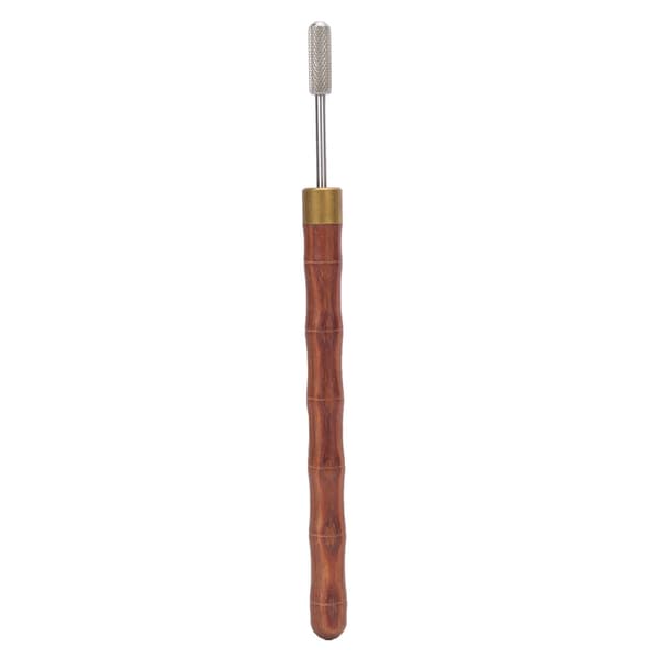 Sandalwood Handle Edge Dye Pen Applicator DIY Leather Craft Edge Treatment Tool Red