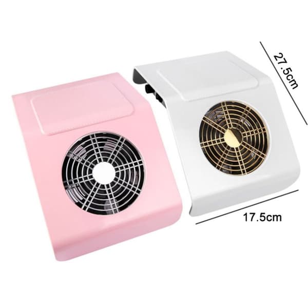 40W Nail Dust Collector White European Plug